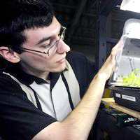 Hydroponic student project