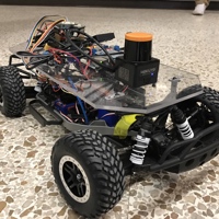Autonomous 1:10-scale vehicle