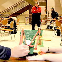 A pingpong launcher.