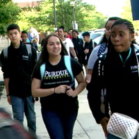 Purdue Polytechnic High School students