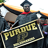 Purdue flag