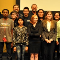 Purdue Polytechnic High School students