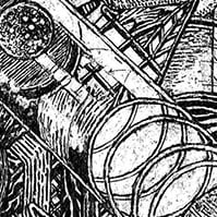 “Night Vision (detail)” by Jake Fried is part of the non-narrative animation featured in the Purdue Galleries exhibit in partnership with Purdue Polytechnic’s Department of Computer Graphic Technology. (Photo provided)