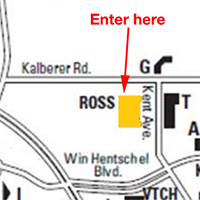 Map to Ross Enterprise Center