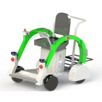 The "Airport Unmanned Self-Driving Wheelchair"