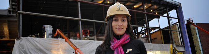Students in Building Construction Management gain experience on active job sites