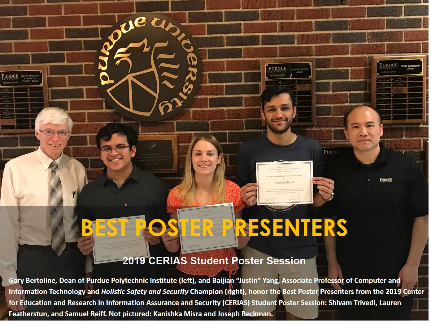 Best poster winner photo
