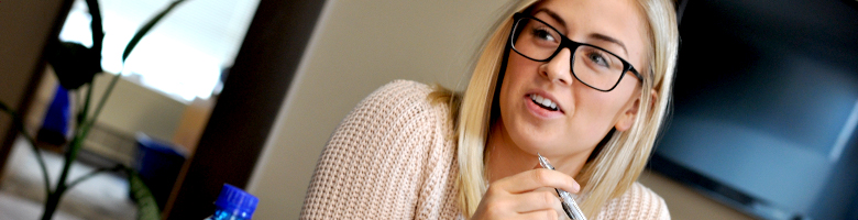 Ashley Norberg, organizational leadership major
