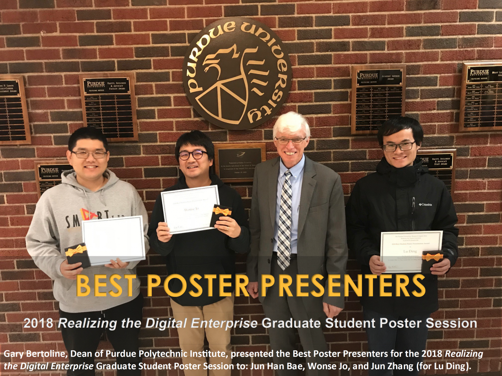 Best poster winner photo