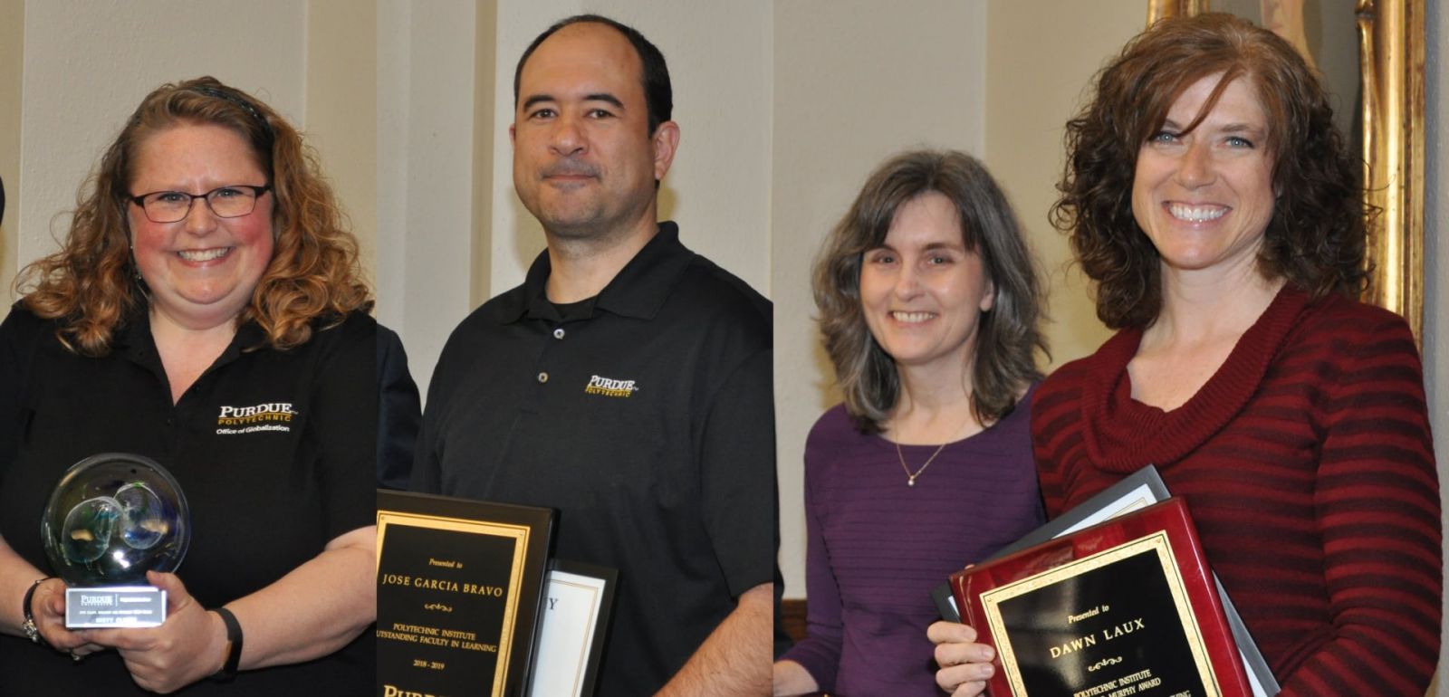 Misty McClugh, José Garcia Bravo, Nancy Denton & Dawn Laux