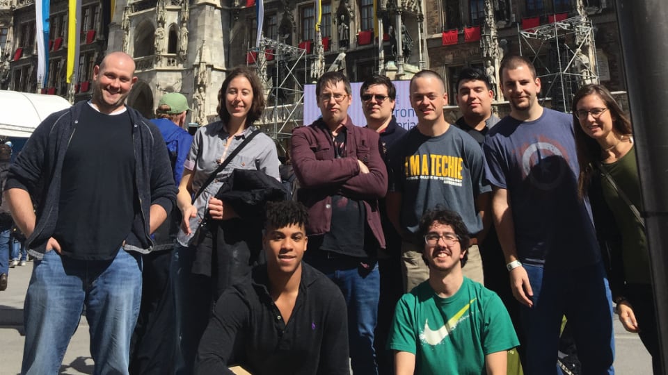 Purdue Polytechnic Vincennes students on a Study Abroad trip