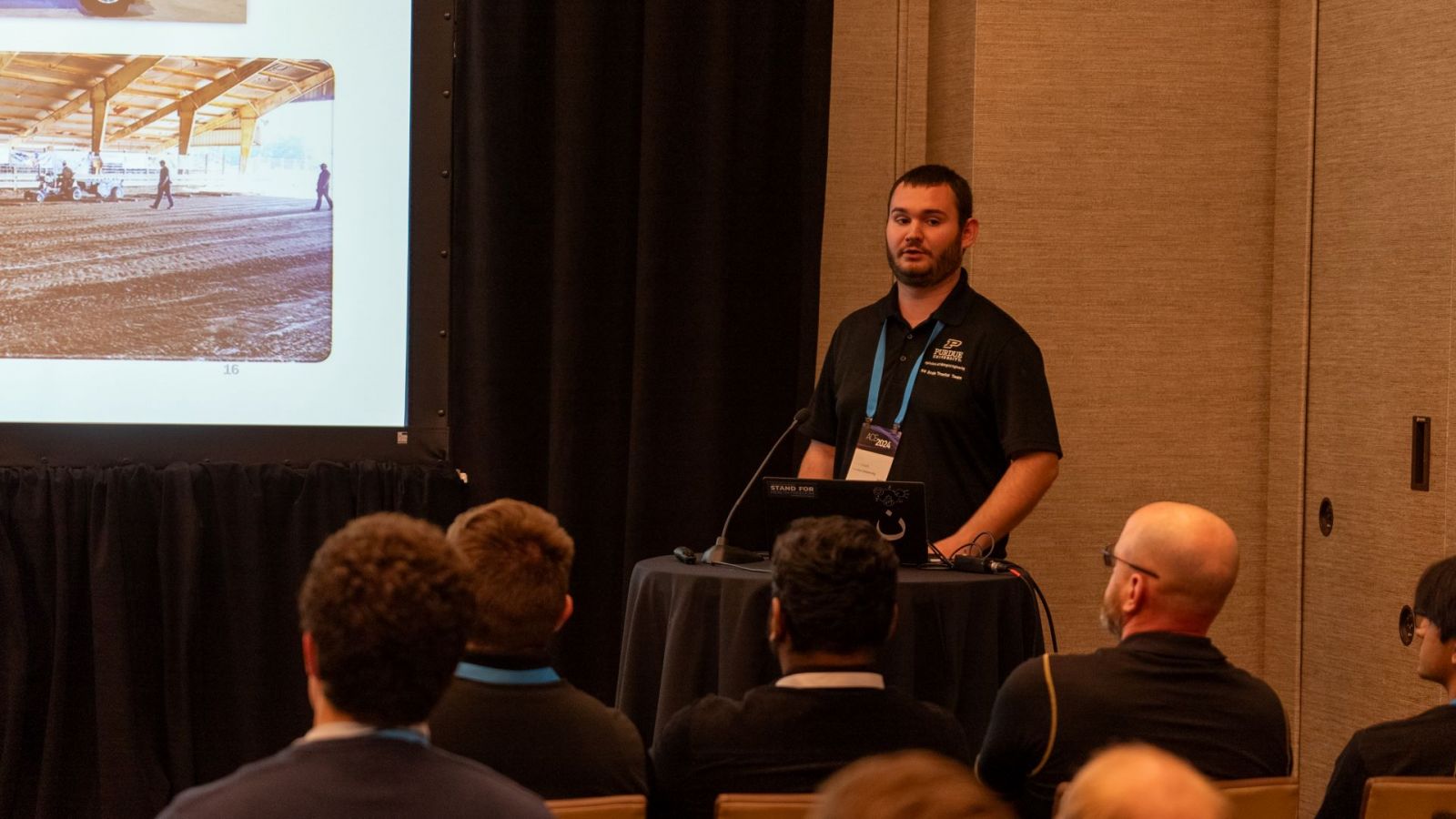 John Koellisch presents at ACE 2024. (Photo provided)