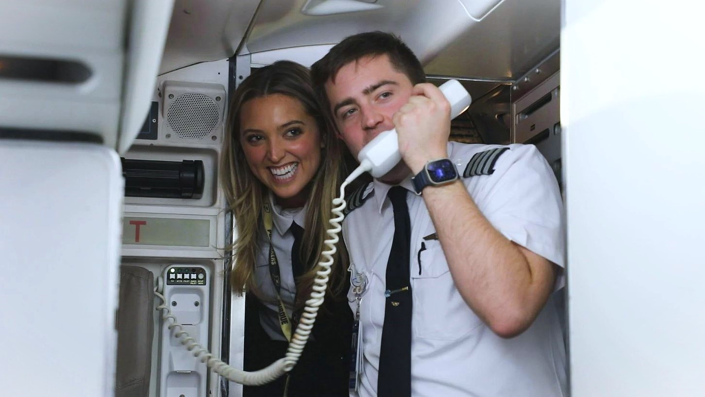 Caitlyn and Bailey James. (Photo provided: CommuteAir)