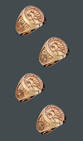 Purdue University ROTC Class Ring