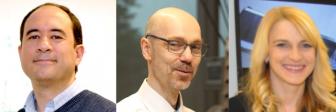 Jose Garcia-Bravo, Robert Nawrocki and Brittany Newell
