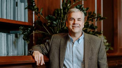 2023 Murphy Award winner Bryan Hubbard has been at Purdue for 20 years, much of it within the School of Construction Management Technology.