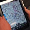Apple iPad screen in "Electronic Purdue Bag"